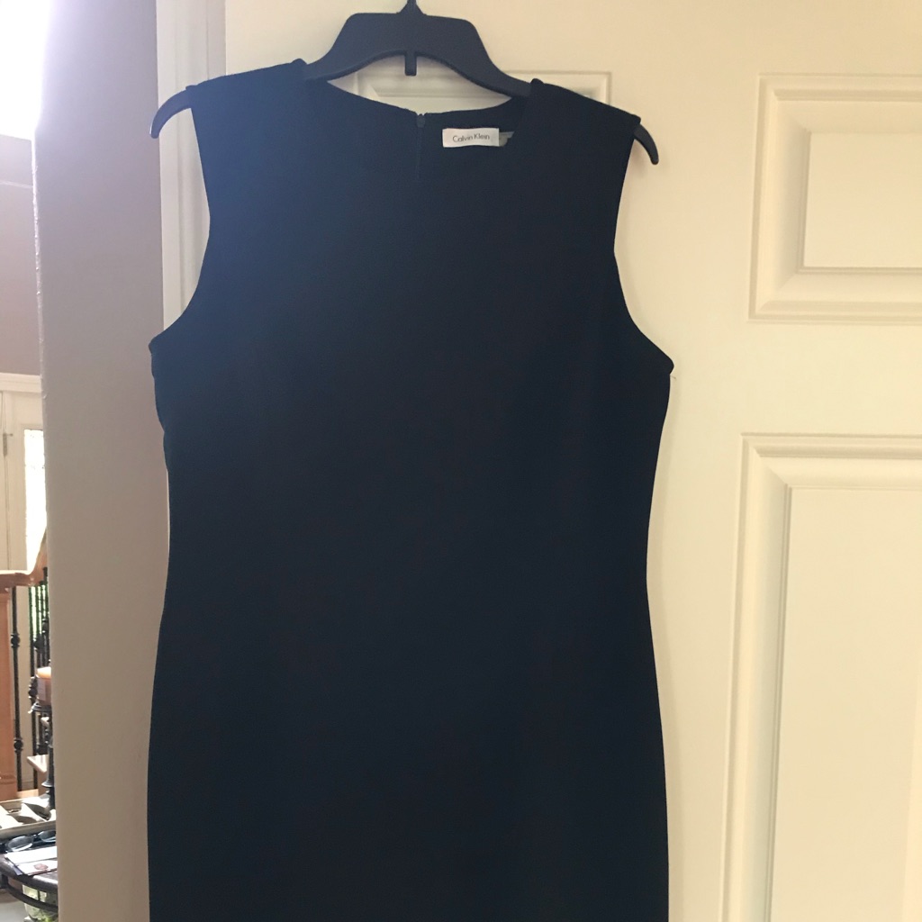 Black Ck Sheath Dress